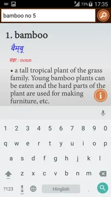 Hindi Dictionary android App screenshot 6