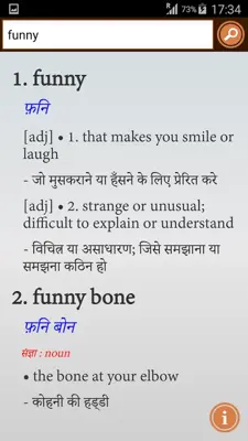 Hindi Dictionary android App screenshot 8